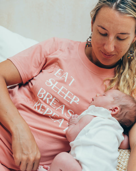 Chemise de nuit pour maternité d'allaitement / Par bébé, sacoche de  maternité/d'hôpital indispensable/Cadeau de baby shower/Nouvelle  maman/Olivia -  France