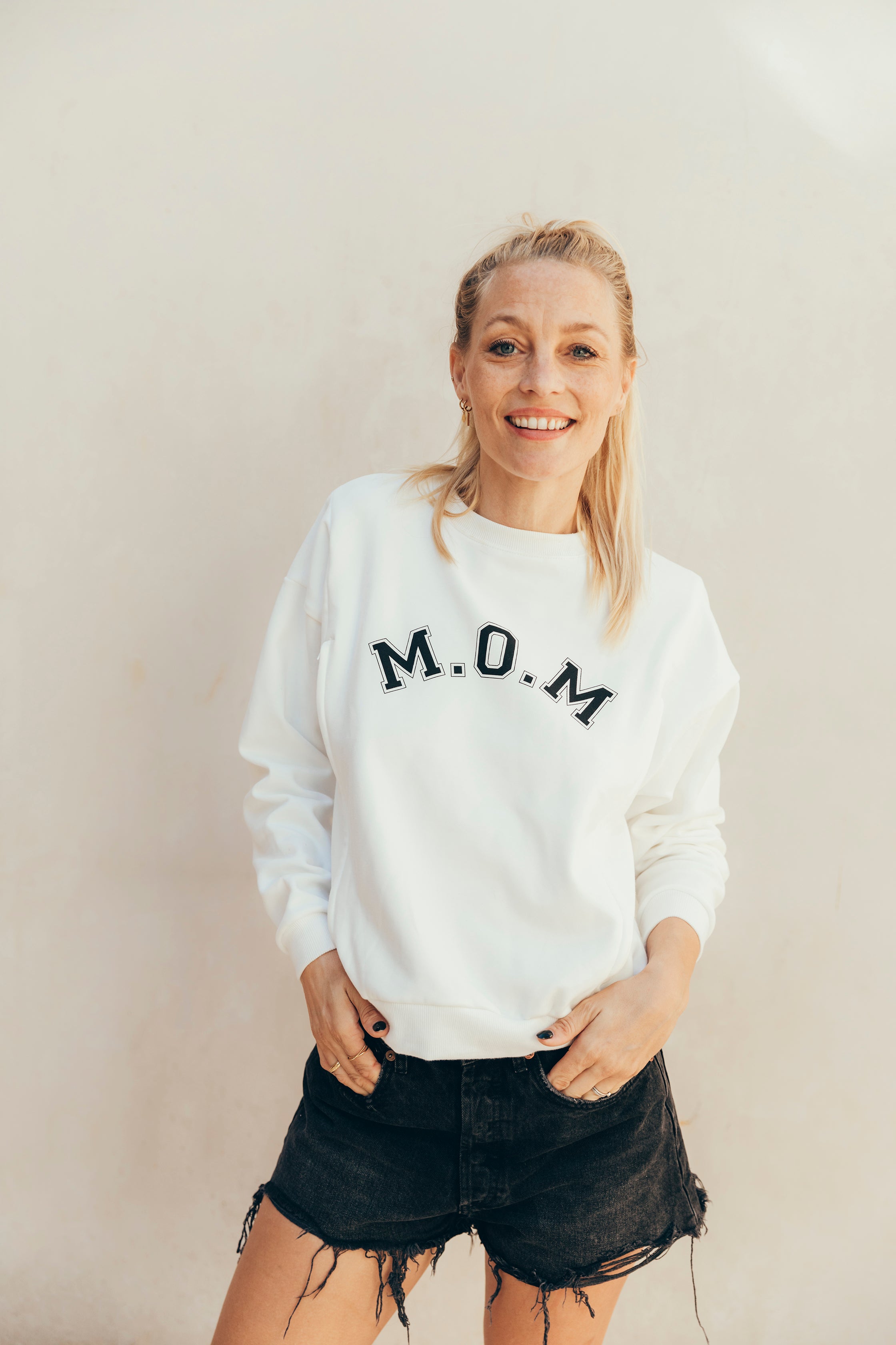 Sweat-shirt d'allaitement MOM