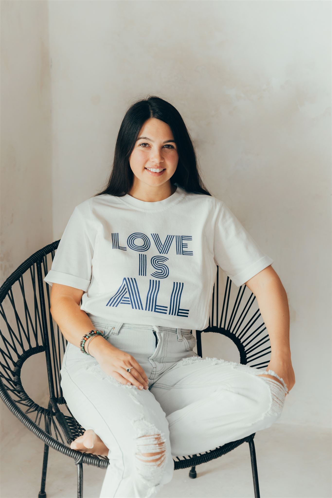 LOVE IS ALL nursing t-shirt