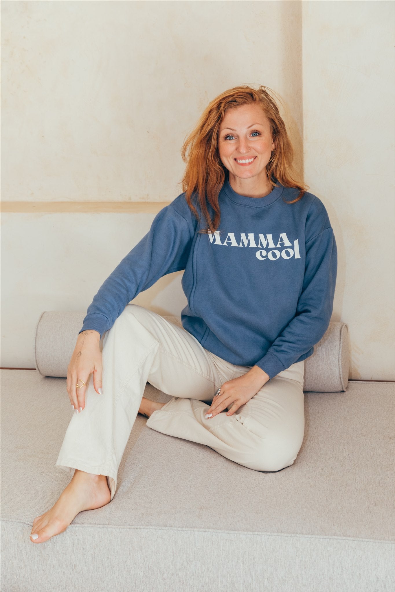 Sweat-shirt d'allaitement MAMMA CLUB