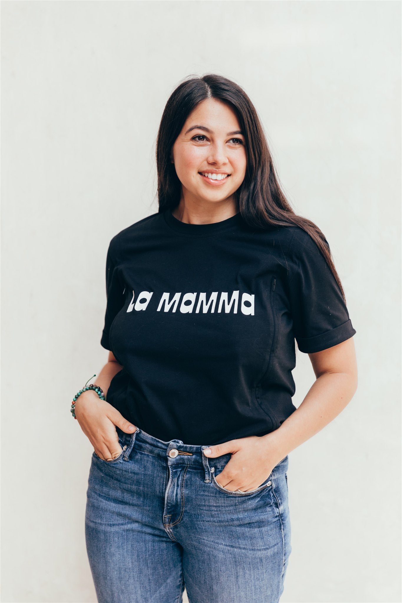 T-shirt d'allaitement  LA MAMMA