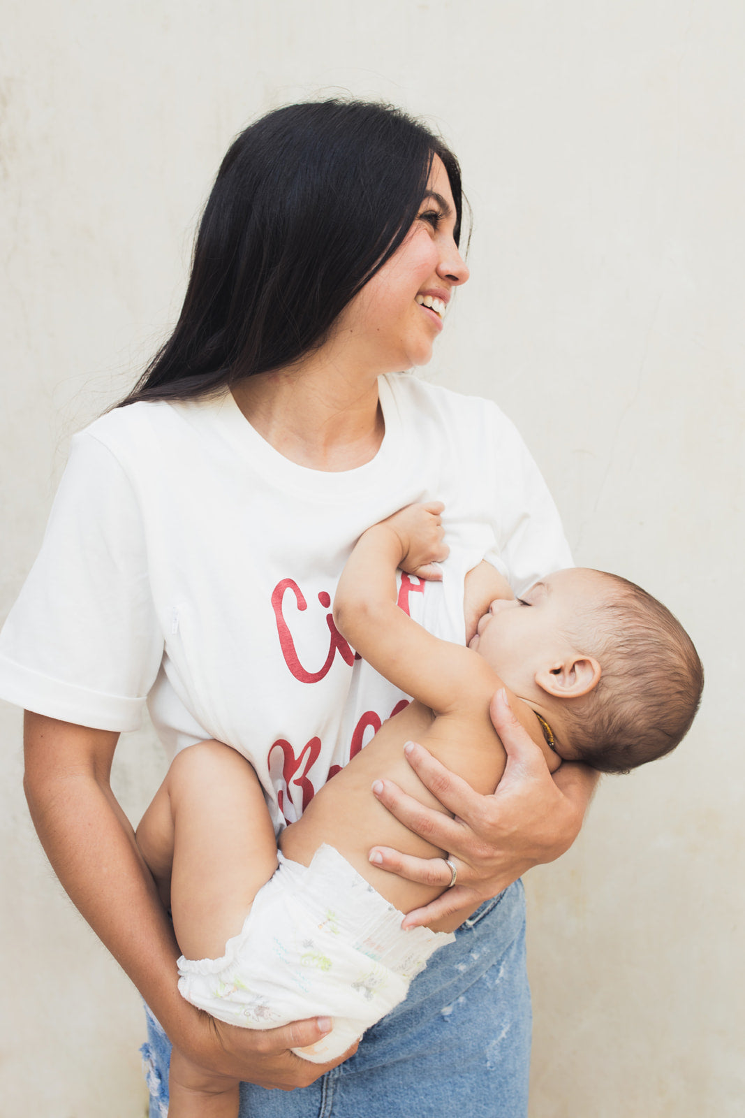 Breastfeeding t-shirt  CIAO BELLA