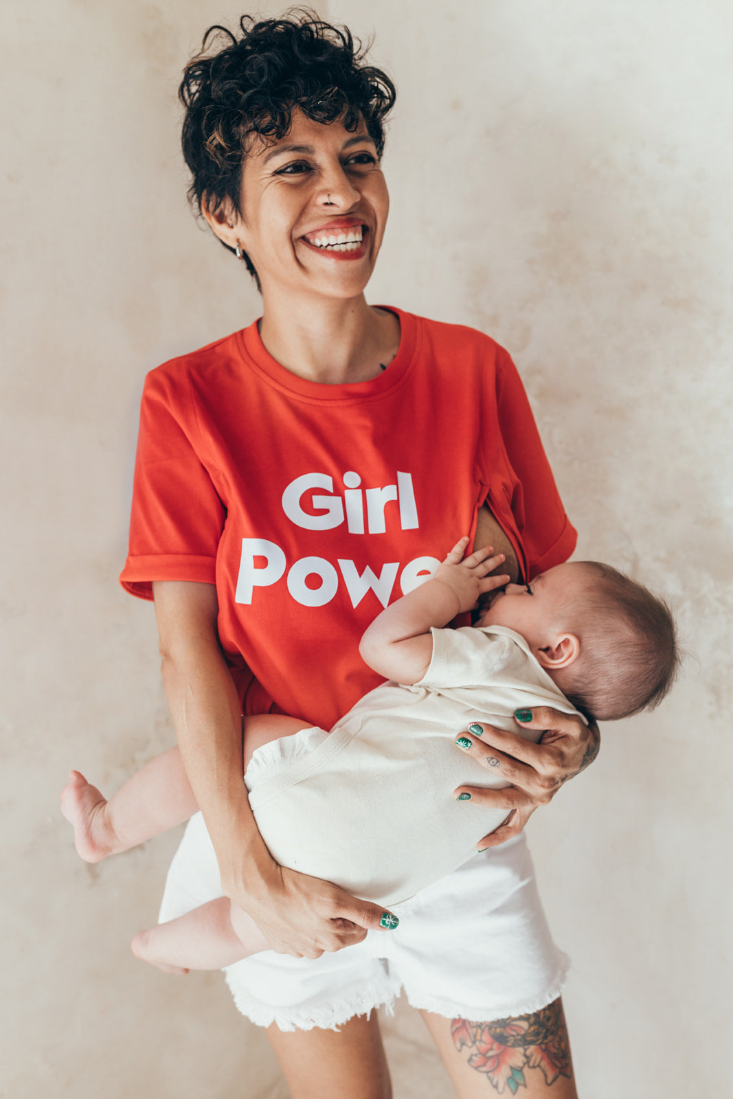 T-shirt d'allaitement GIRL POWER